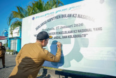 Peringatan Bulan K3 Nasional 2026, Pemprov Bengkulu Imbau Perusahaan Tingkatkan Keselamatan Kerja