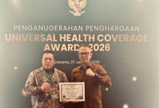 Cakupan JKN 100 Persen, Mukomuko Raih Penghargaan UHC Award 2026 dari BPJS Kesehatan