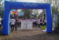 Viking Rafflesia Bengkulu Gelar Color Run 3K di Pantai Panjang, Meriahkan HUT ke-12