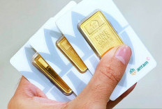 Harga Emas Antam Anjlok Rp20.000, Kini Berada di Level Rp2.868.000 Per Gram