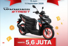 HUT Astra Motor ke-56, Kesempatan Bawa Pulang Honda Vario 125 Hanya Rp5,6 Juta