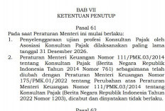 Konsultan Pajak Bisa Hentikan Jasa Sementara hingga Lima Tahun, Ini Syarat dan Larangannya