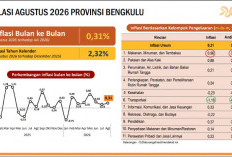 BPS Bongkar Biaya Hidup Bengkulu: Kontrak Rumah dan BBM Rumah Tangga Ikut Mengerek Inflasi