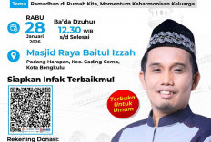 Sambut Ramadan, BKMT Bengkulu dan Sahabat Yatim Hadirkan Safari Dakwah Ustadz Maulana
