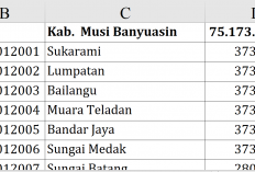 Rekor! Dana Desa 2026 Musi Banyuasin Rp75,1 Miliar, Epil Barat Tertinggi Rp514 Juta 