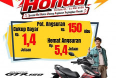 Promo Semangat Honda Mei 2026, Cukup Bayar Rp1,4 Juta Bisa Bawa Pulang Supra GTR 150