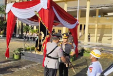 Polda Bengkulu Gelar Farewell and Welcome Parade, Tongkat Komando Kapolda Resmi Berganti