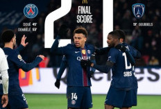 Derbi Paris Milik PSG, Menang Dramatis 2-1 atas Paris FC di Parc des Princes
