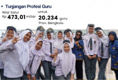 Rp697 Miliar Dikucurkan untuk Pendidikan Bengkulu, 20.234 Guru Terima Tunjangan Profesi