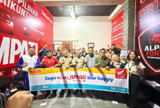 Astra Motor Bengkulu Edukasi Karyawan KSS, Ini Cara Aman Menikung dan Jaga Jarak