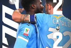 Sengit! Lazio dan Atalanta Berbagi Angka 2-2 di Leg Pertama Semifinal Coppa Italia